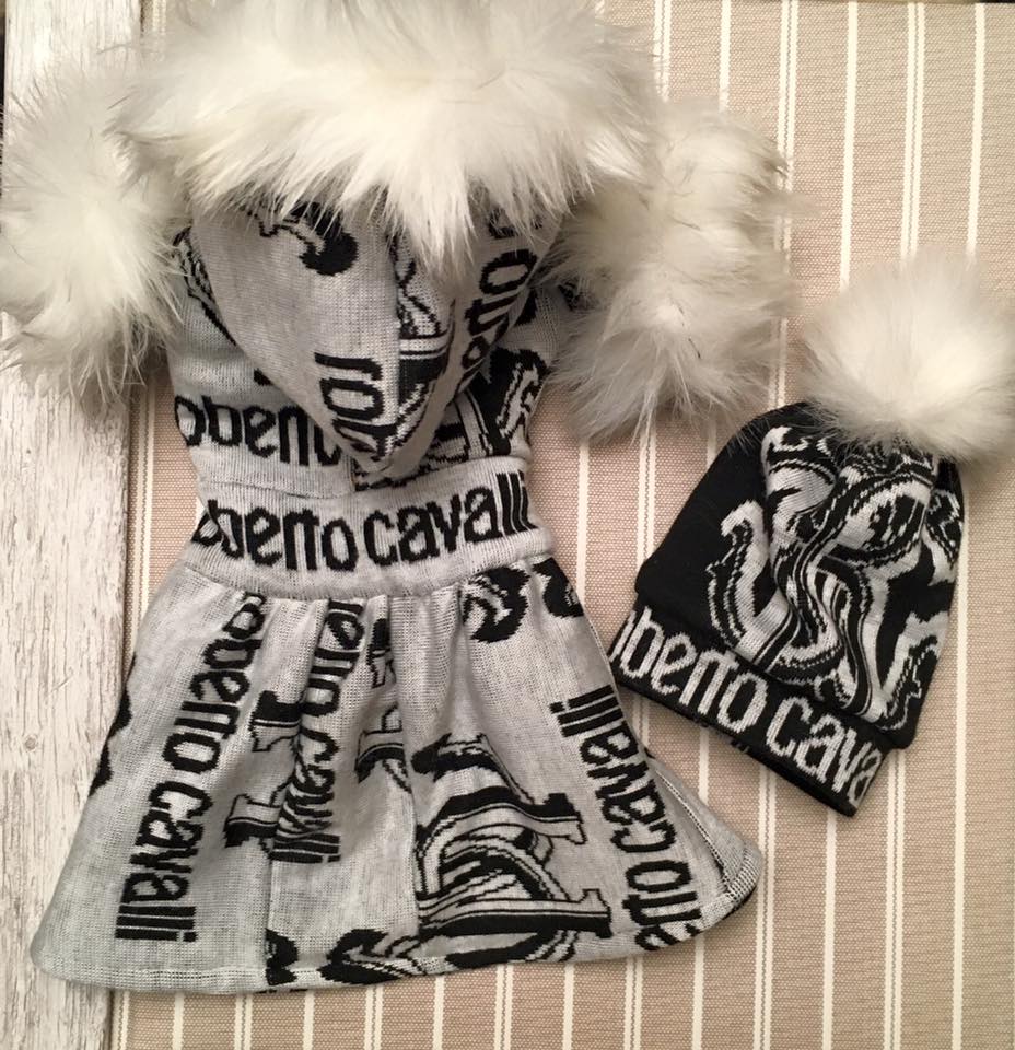 Палтенце и шапка "My Yorkie Fashion Icon collection by FREA"